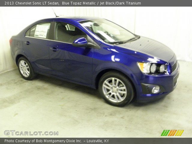 2013 Chevrolet Sonic LT Sedan in Blue Topaz Metallic