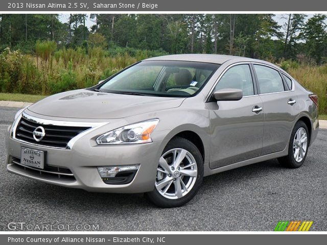 2013 Nissan Altima 2.5 SV in Saharan Stone