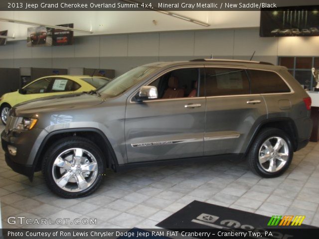 2013 Jeep Grand Cherokee Overland Summit 4x4 in Mineral Gray Metallic