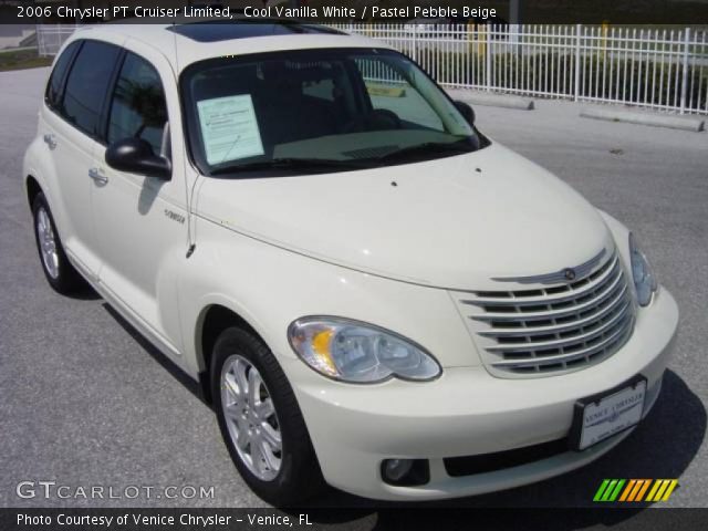 2006 Chrysler PT Cruiser Limited in Cool Vanilla White