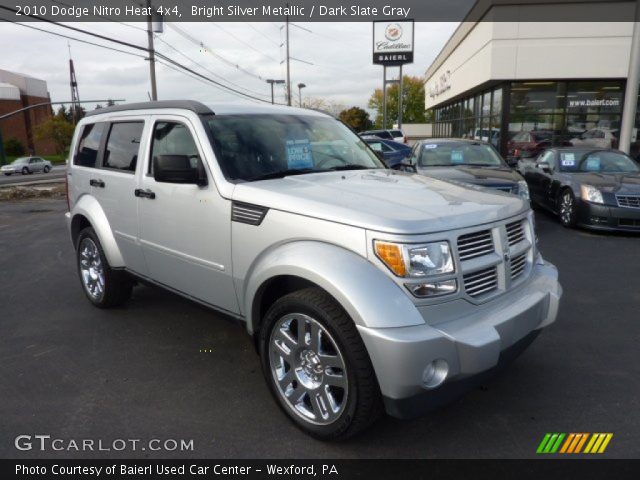 2010 Dodge Nitro Heat 4x4 in Bright Silver Metallic