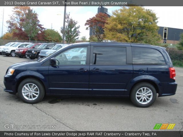 2013 Dodge Grand Caravan SXT in True Blue Pearl
