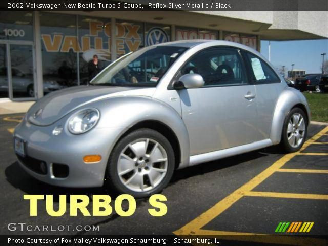 2002 Volkswagen New Beetle Turbo S Coupe in Reflex Silver Metallic