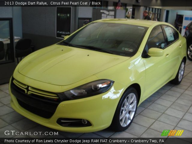 2013 Dodge Dart Rallye in Citrus Peel Pearl Coat