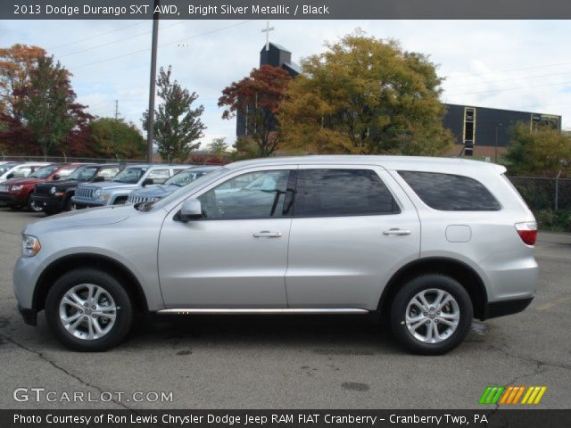 2013 Dodge Durango SXT AWD in Bright Silver Metallic