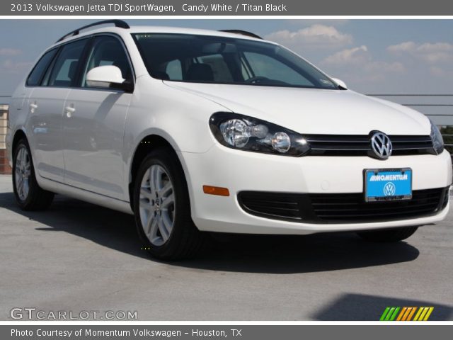 2013 Volkswagen Jetta TDI SportWagen in Candy White