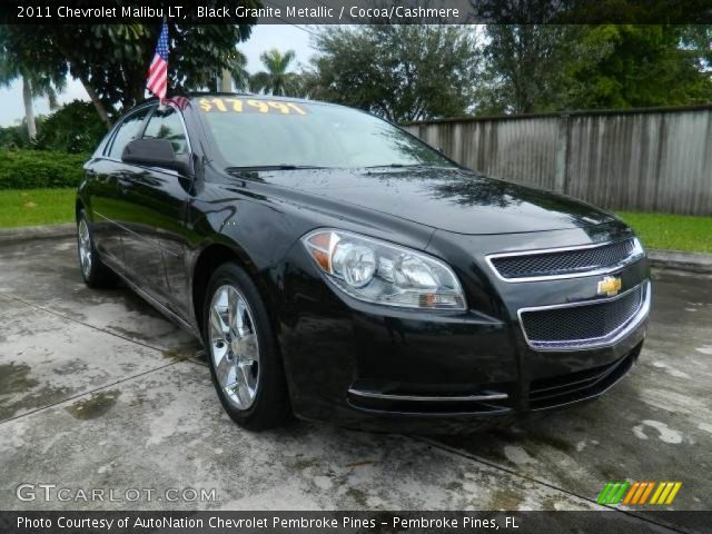 2011 Chevrolet Malibu LT in Black Granite Metallic