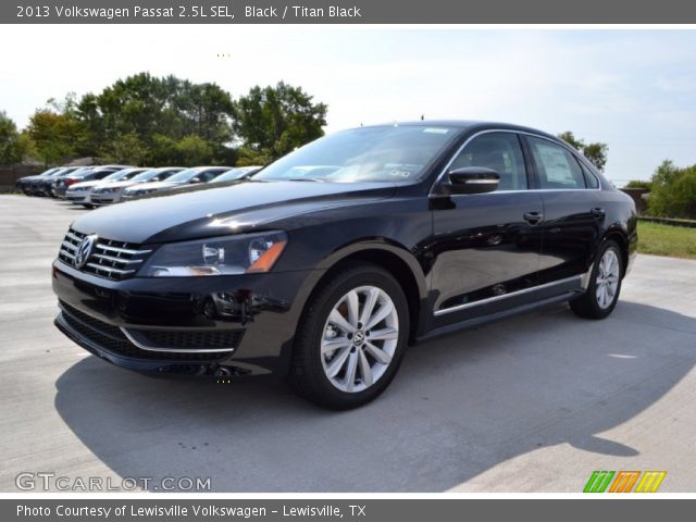 2013 Volkswagen Passat 2.5L SEL in Black