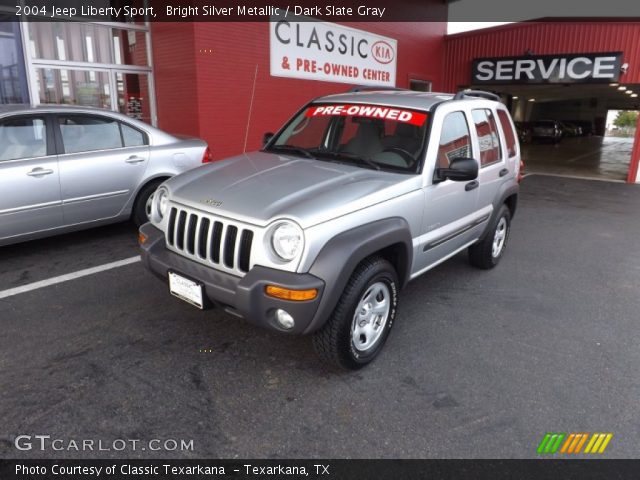2004 Jeep Liberty Sport in Bright Silver Metallic
