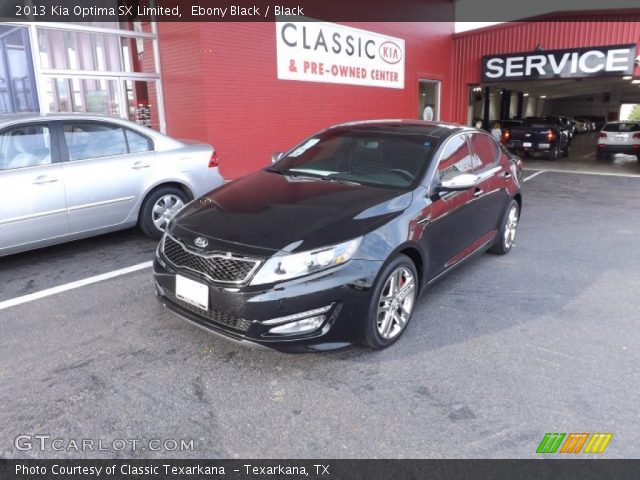 2013 Kia Optima SX Limited in Ebony Black