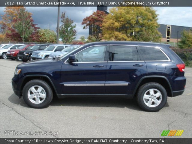 2012 Jeep Grand Cherokee Laredo 4x4 in True Blue Pearl