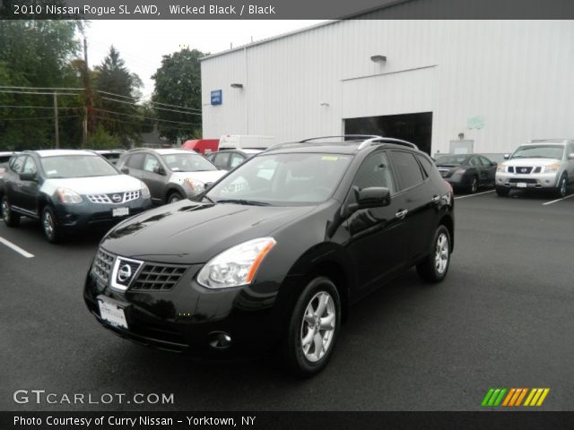 2010 Nissan Rogue SL AWD in Wicked Black