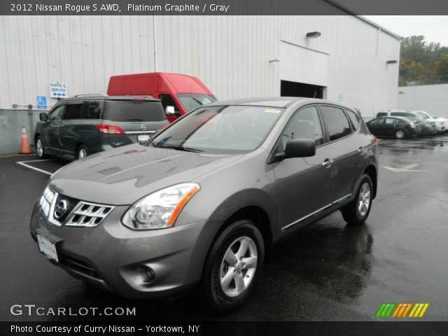 2012 Nissan Rogue S AWD in Platinum Graphite