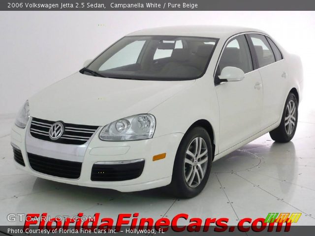 2006 Volkswagen Jetta 2.5 Sedan in Campanella White
