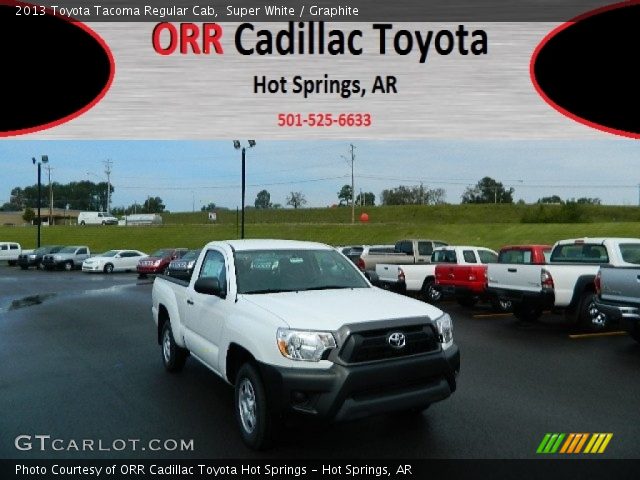 2013 Toyota Tacoma Regular Cab in Super White