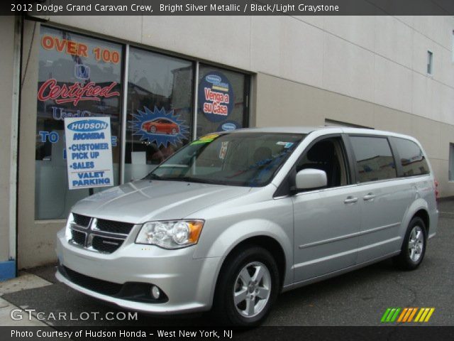 2012 Dodge Grand Caravan Crew in Bright Silver Metallic