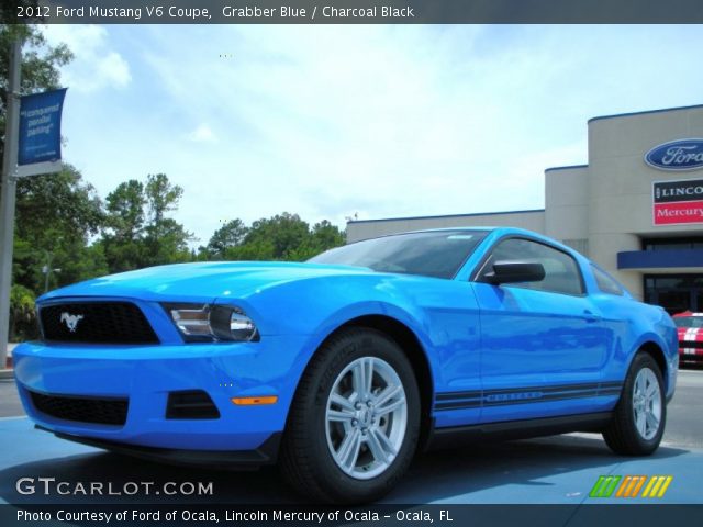 2012 Ford Mustang V6 Coupe in Grabber Blue