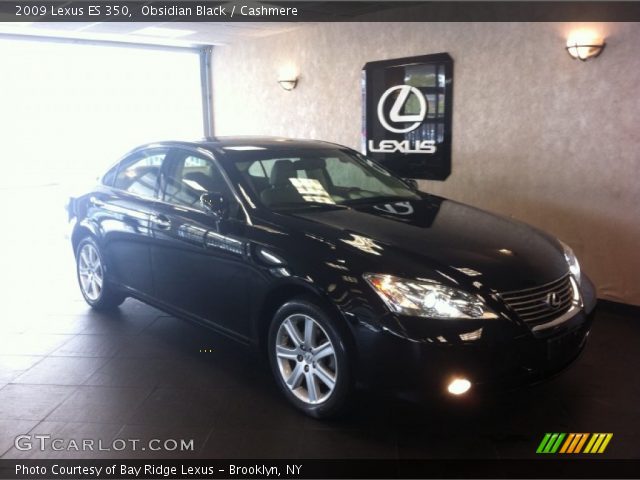 2009 Lexus ES 350 in Obsidian Black