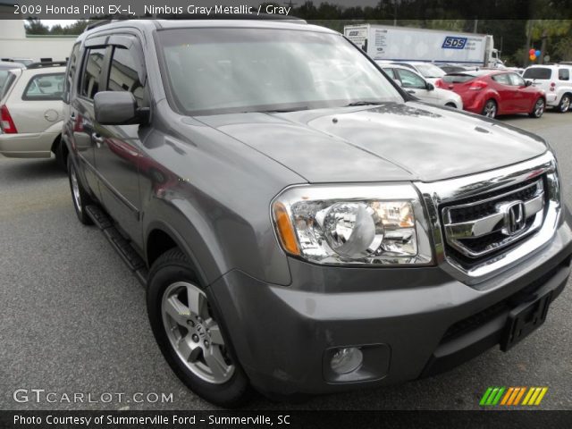 2009 Honda Pilot EX-L in Nimbus Gray Metallic