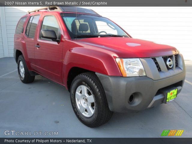2007 Nissan Xterra S in Red Brawn Metallic