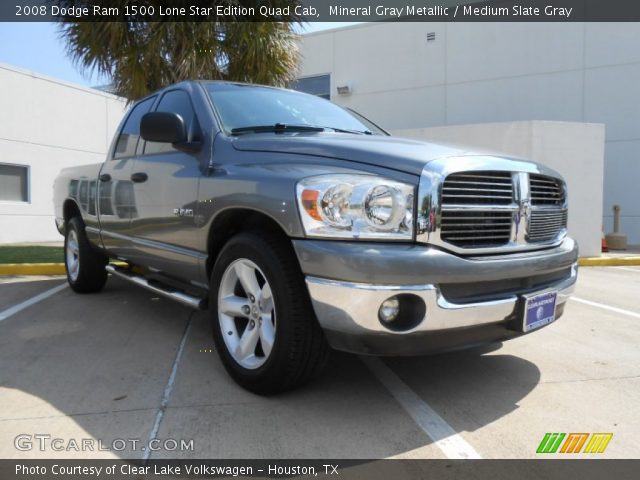 2008 Dodge Ram 1500 Lone Star Edition Quad Cab in Mineral Gray Metallic