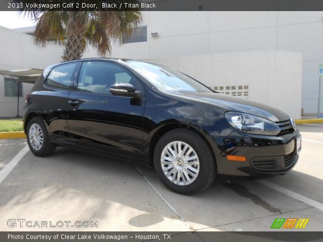 2013 Volkswagen Golf 2 Door in Black