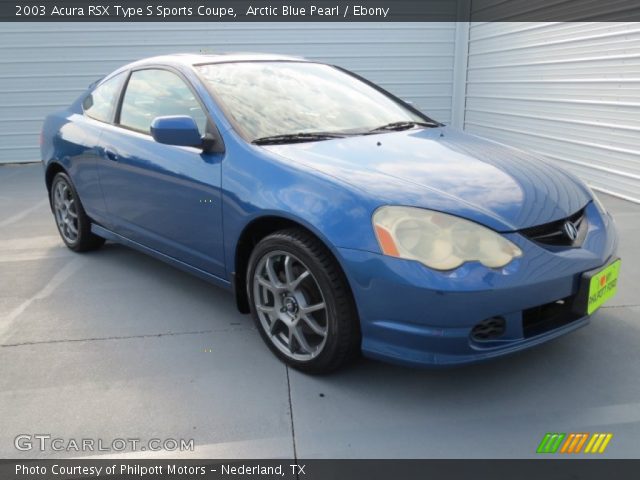2003 Acura RSX Type S Sports Coupe in Arctic Blue Pearl