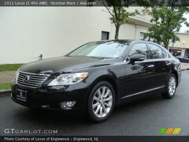 2011 Lexus LS 460 AWD in Obsidian Black