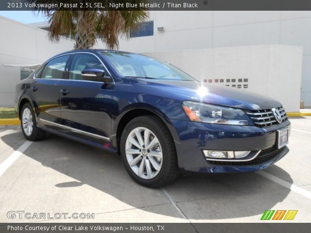 2013 Volkswagen Passat 2.5L SEL in Night Blue Metallic