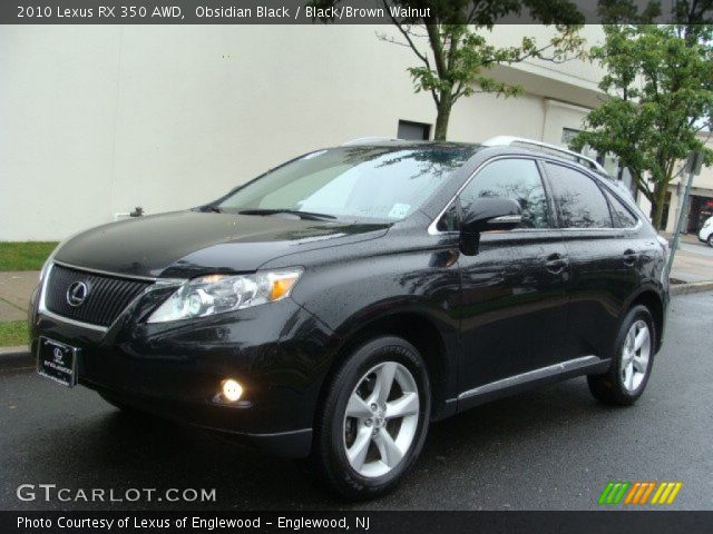2010 Lexus RX 350 AWD in Obsidian Black