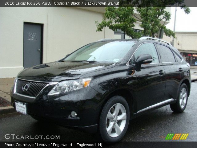 2010 Lexus RX 350 AWD in Obsidian Black