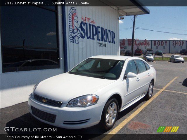 2012 Chevrolet Impala LT in Summit White