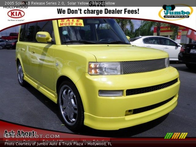 2005 Scion xB Release Series 2.0 in Solar Yellow