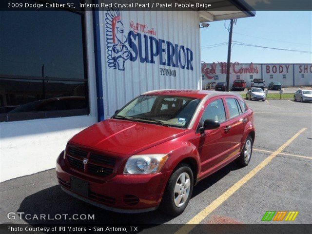 2009 Dodge Caliber SE in Inferno Red Crystal Pearl