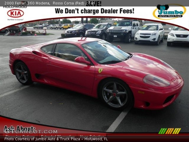 2000 Ferrari 360 Modena in Rosso Corsa (Red)