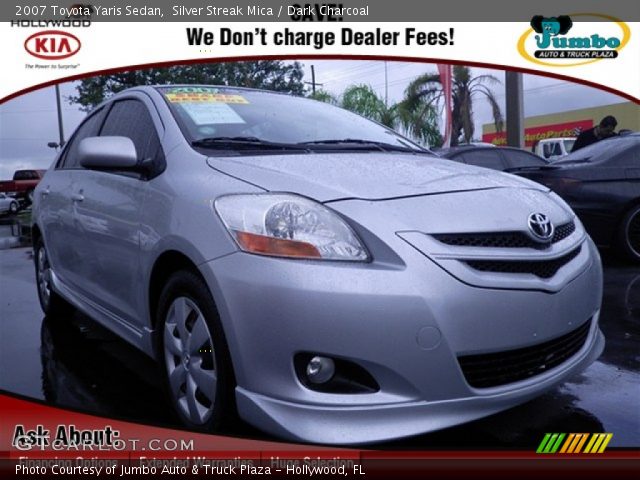2007 Toyota Yaris Sedan in Silver Streak Mica