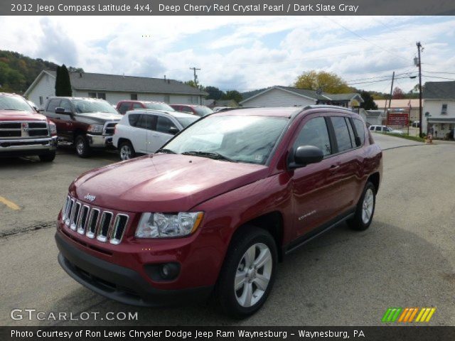 2012 Jeep Compass Latitude 4x4 in Deep Cherry Red Crystal Pearl