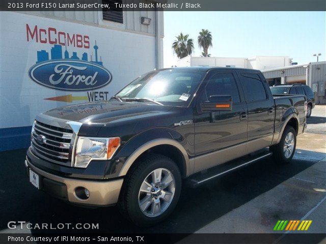 2013 Ford F150 Lariat SuperCrew in Tuxedo Black Metallic