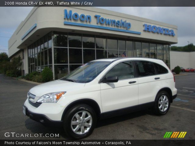 2008 Honda CR-V EX 4WD in Taffeta White