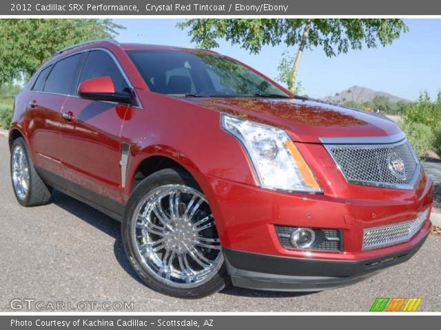 2012 Cadillac SRX Performance in Crystal Red Tintcoat
