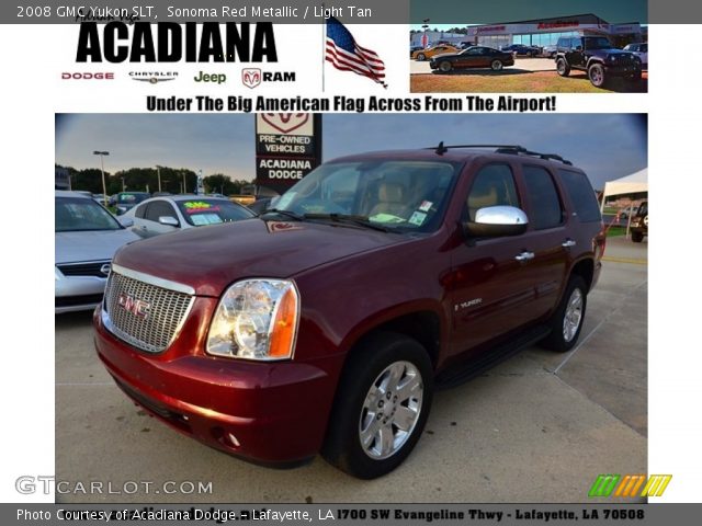 2008 GMC Yukon SLT in Sonoma Red Metallic