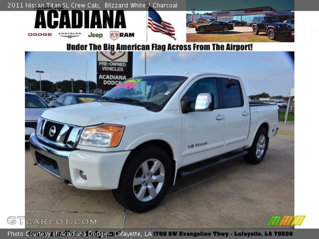 2011 Nissan Titan SL Crew Cab in Blizzard White