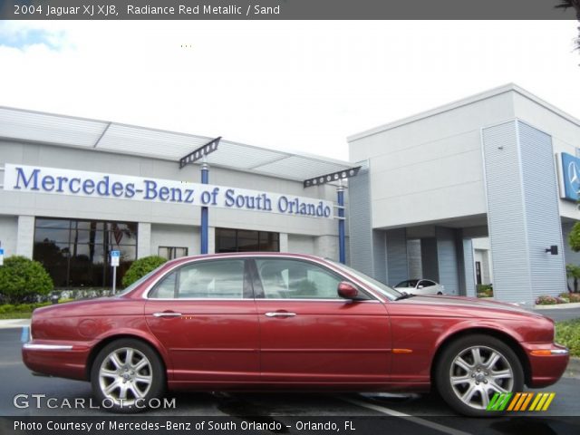 2004 Jaguar XJ XJ8 in Radiance Red Metallic