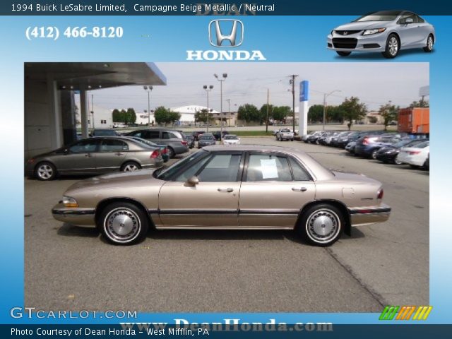 1994 Buick LeSabre Limited in Campagne Beige Metallic