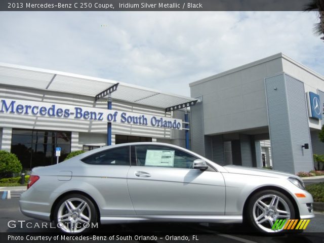 2013 Mercedes-Benz C 250 Coupe in Iridium Silver Metallic