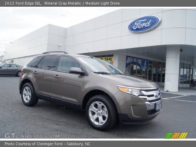 2013 Ford Edge SEL in Mineral Gray Metallic