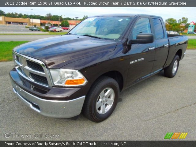 2011 Dodge Ram 1500 ST Quad Cab 4x4 in Rugged Brown Pearl