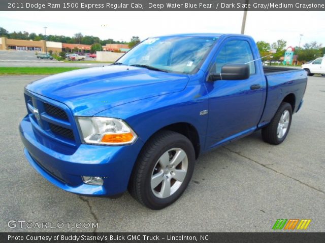 2011 Dodge Ram 1500 Express Regular Cab in Deep Water Blue Pearl