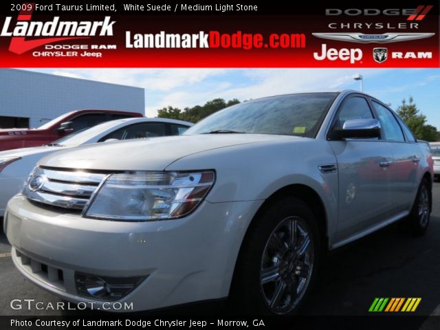 2009 Ford Taurus Limited in White Suede