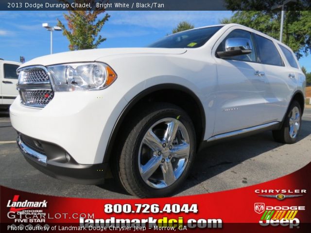 2013 Dodge Durango Citadel in Bright White